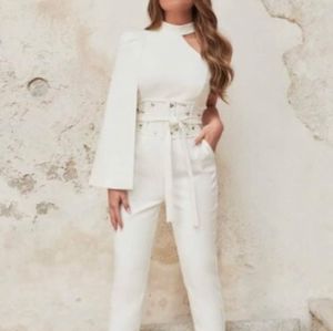 Lavish alice jumpsuit with corset